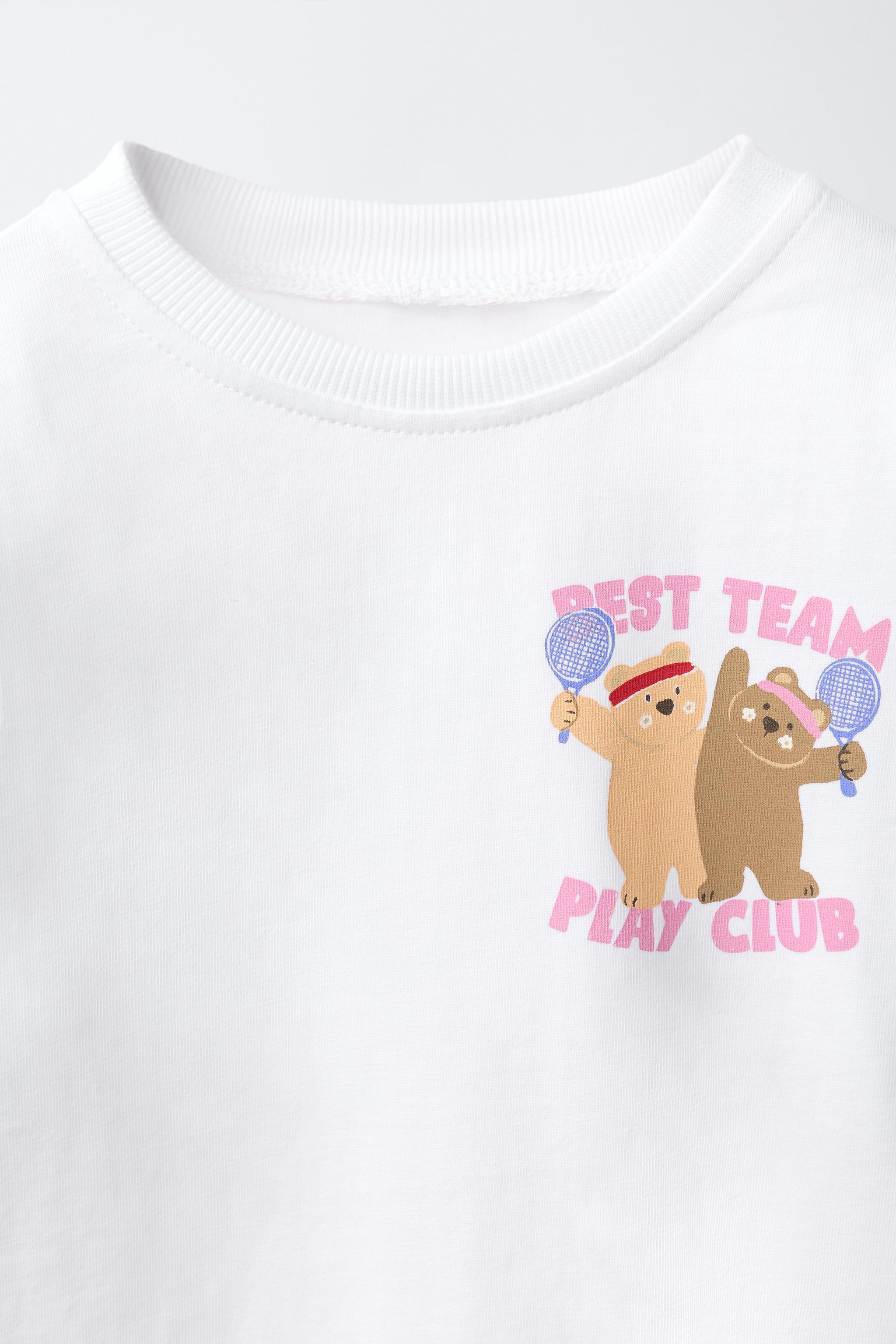 HEART PRINT T-SHIRT